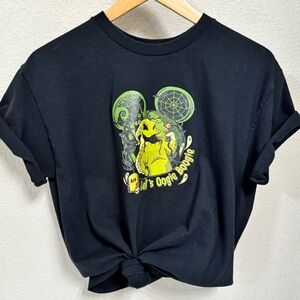 Oogie Boogie Shirt Spooky Mickey Ears Gildan 100% Cotton Sz Medium